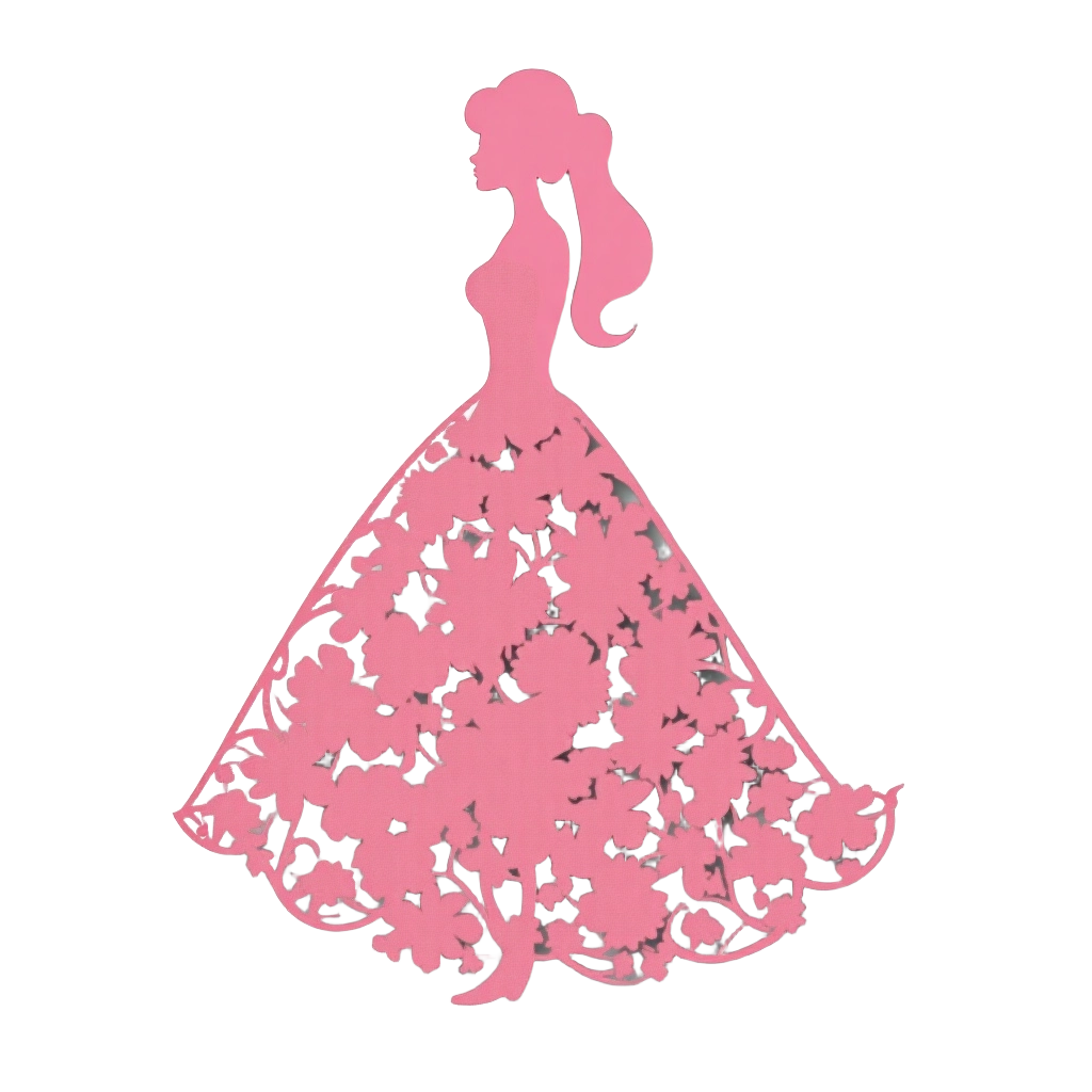 Elegant Floral Silhouette